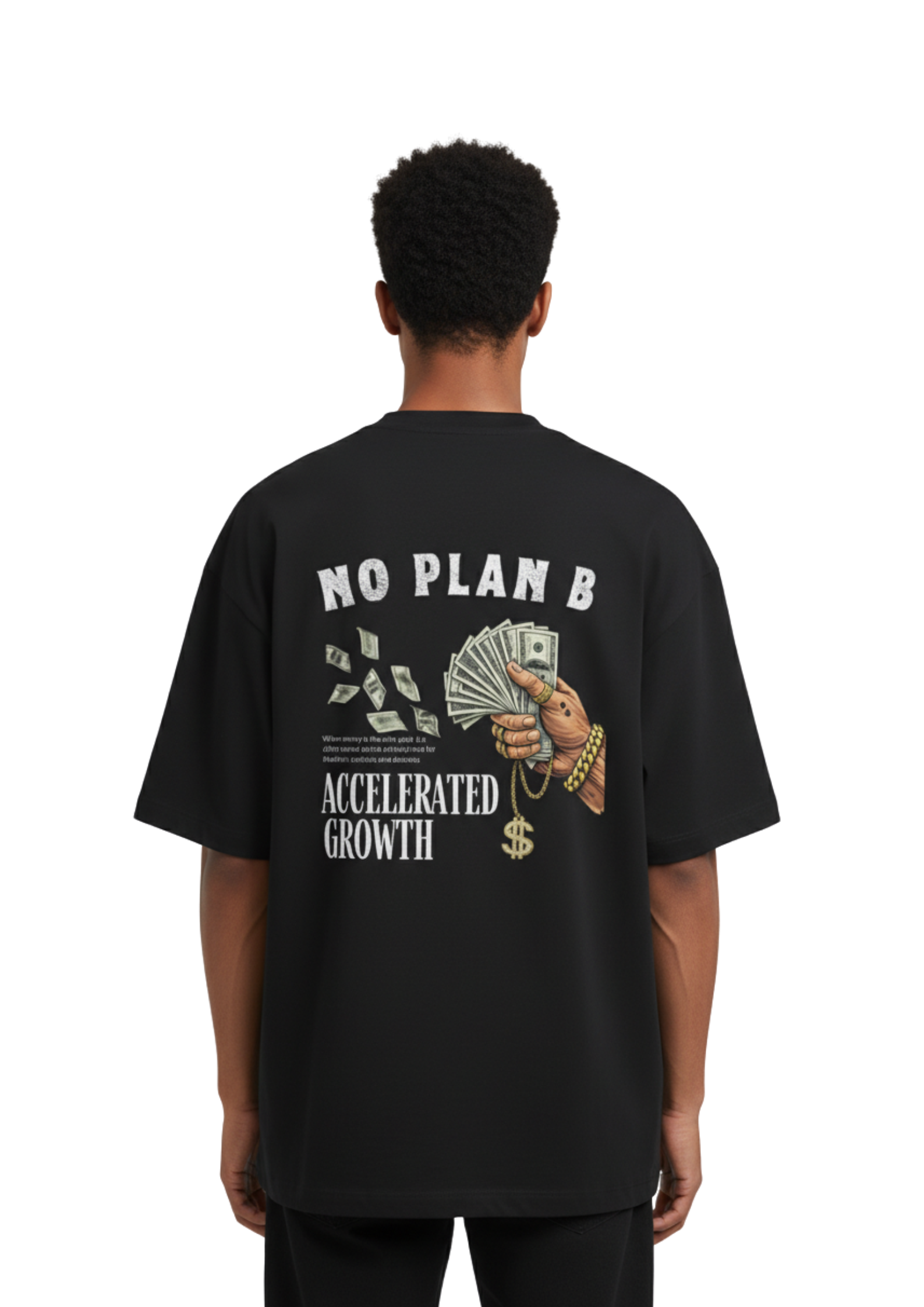 no plan b unisex terry oversized tee