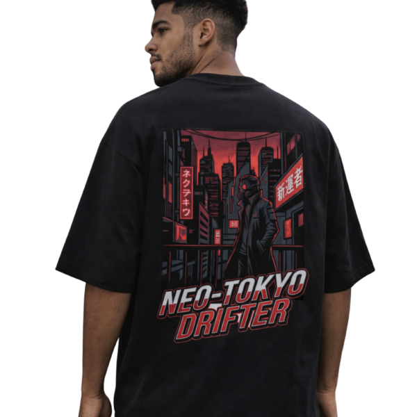 unisex terry oversized tee