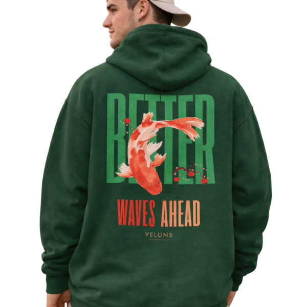better waves unisex oversized hoodie