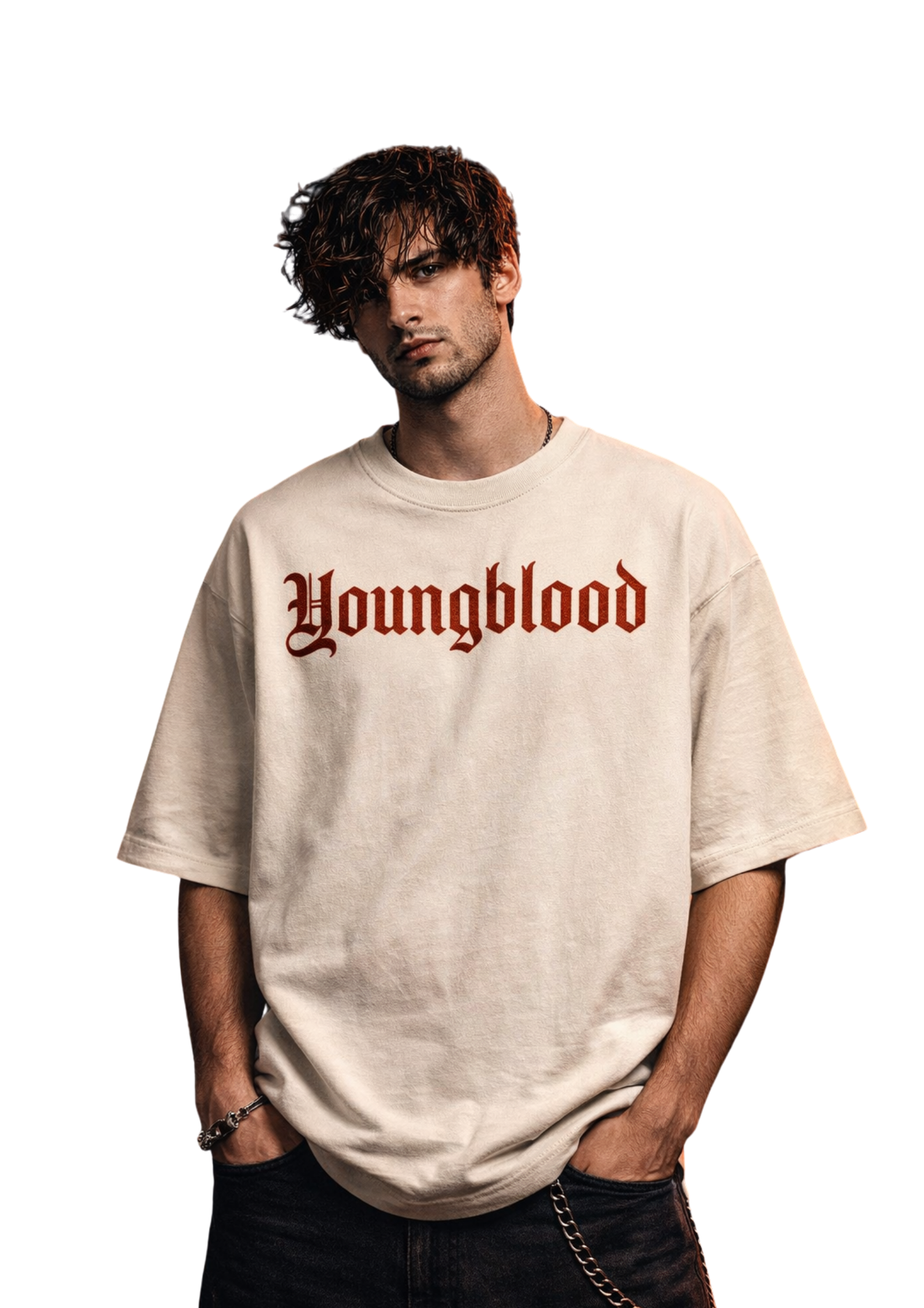 unisex terry oversized tee